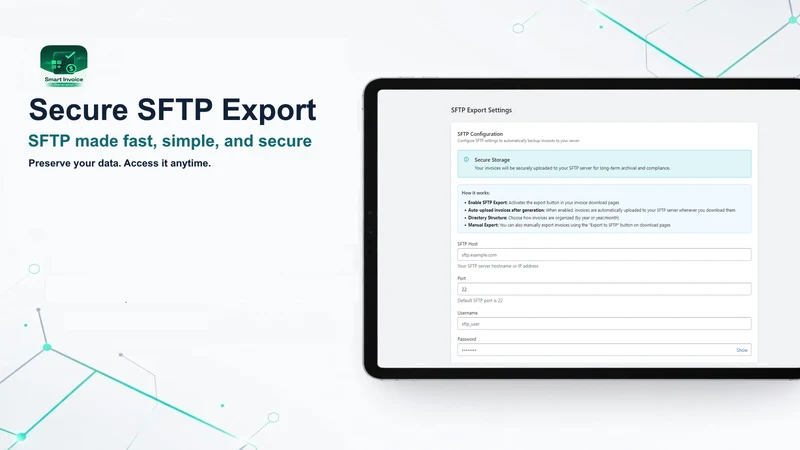 Invoice PDF & Mail Generator