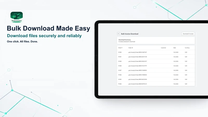 Invoice PDF & Mail Generator