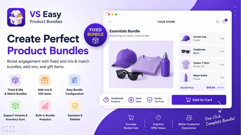 VS Easy Product Bundles