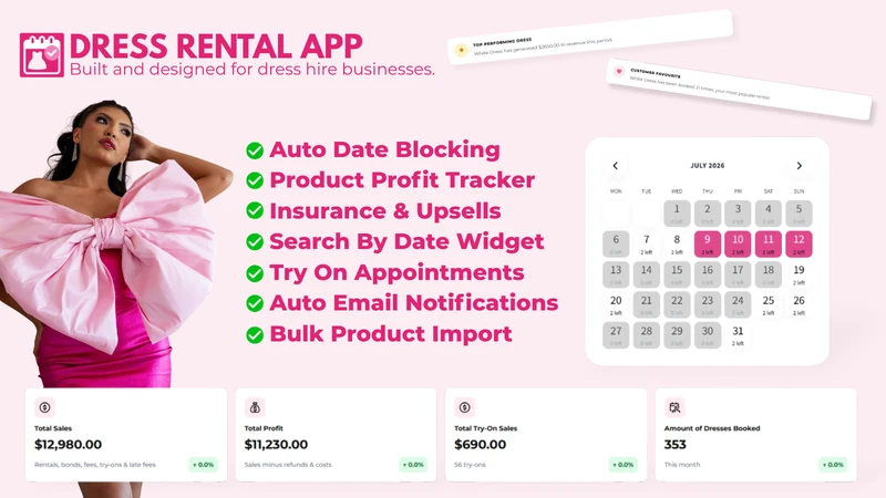 The Dress Rental App