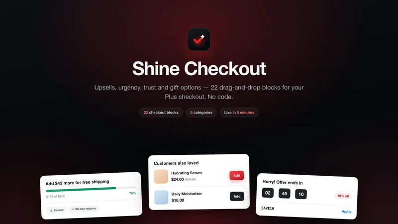Shine Checkout