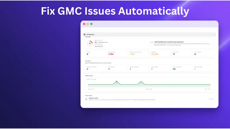 GMC Doctor for Google Shopping