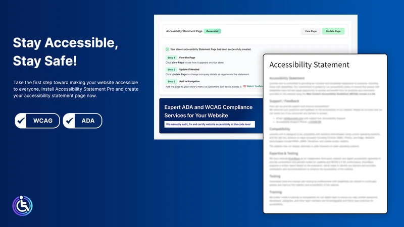 Accessibility Statement Pro