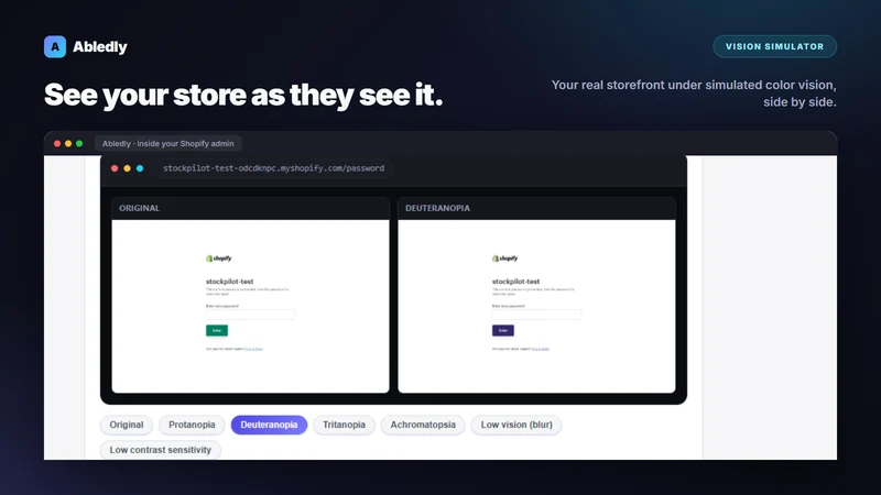 Abledly: Accessibility Audit