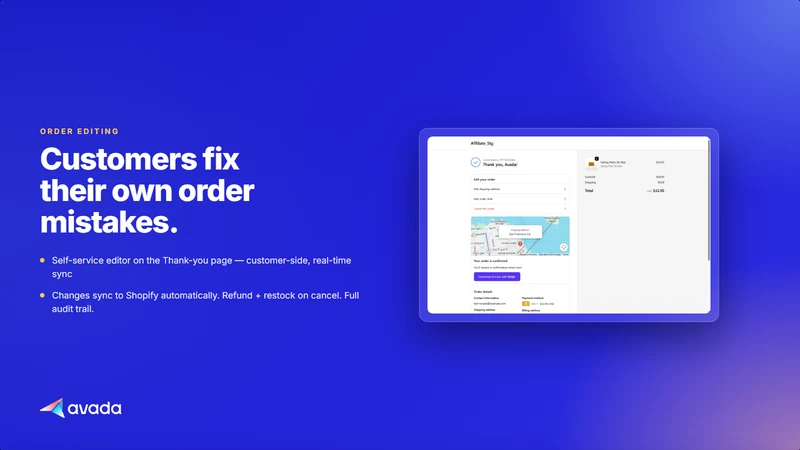 Luna Order Editing & Changes
