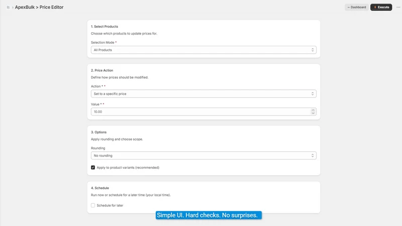 Apex Bulk Editor
