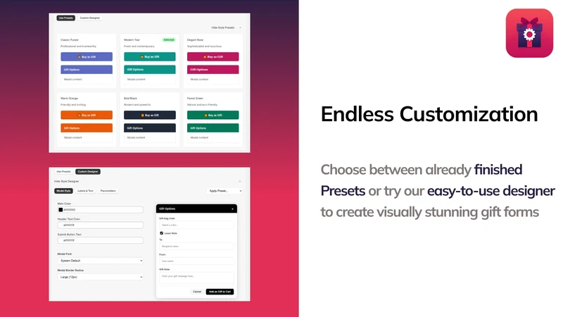Gift Engine: Gifting, Notes
