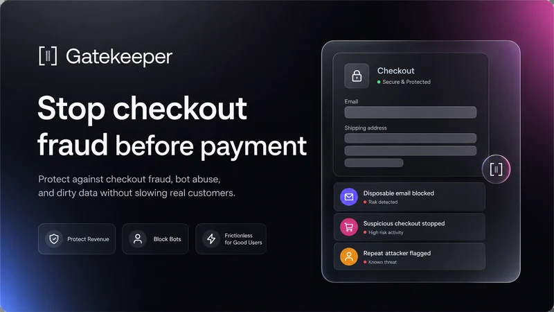 Gatekeeper: Checkout Fraud