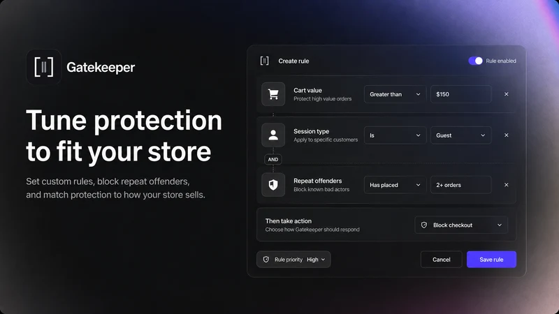 Gatekeeper: Checkout Fraud