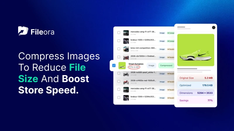 File Manager & Image optimizer