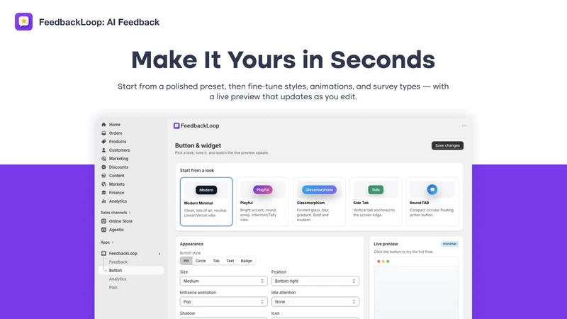 FeedbackLoop: AI Feedback