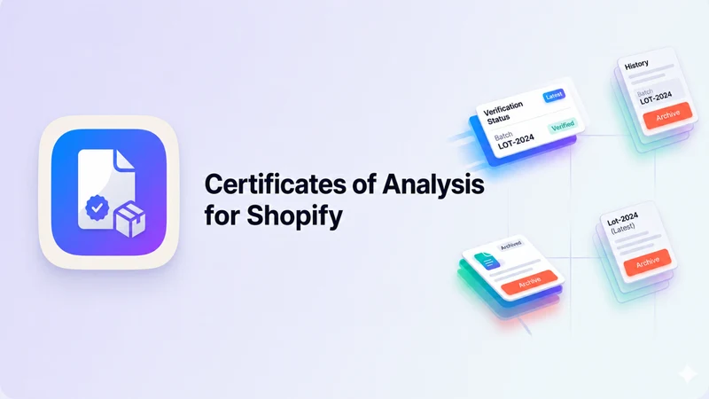 Certificate of Analysis