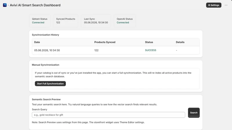 Avivi AI Smart Search