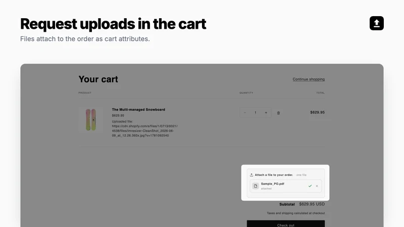 Upload Native
