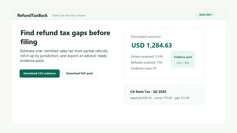 Radom RefundTaxBack