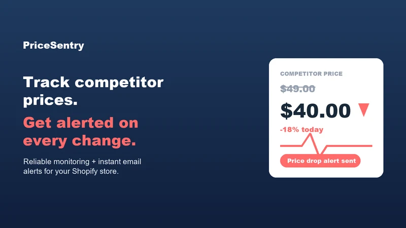 PriceSentry: Competitor Prices