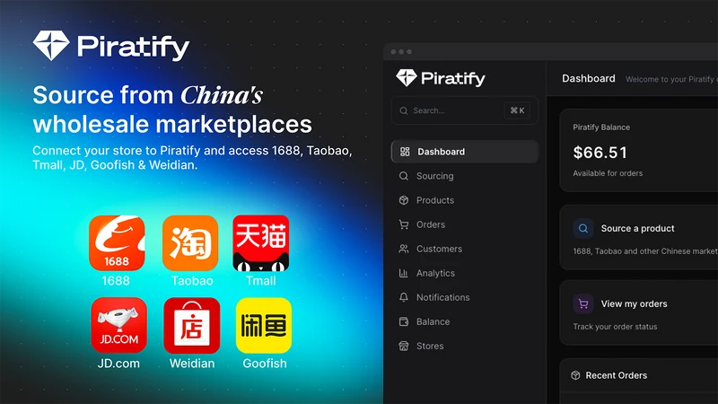 Piratify ‑ 1688 Dropshipping