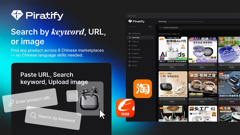 Piratify ‑ 1688 Dropshipping