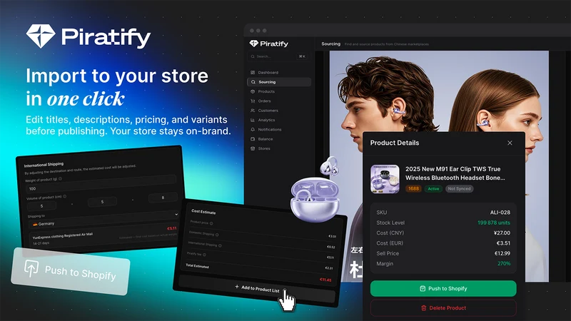 Piratify ‑ 1688 Dropshipping
