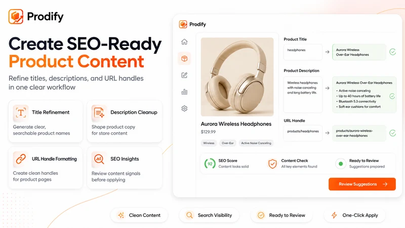 Prodify ‑ Products SEO