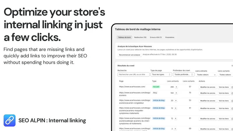SEO Alpin : Internal Linking
