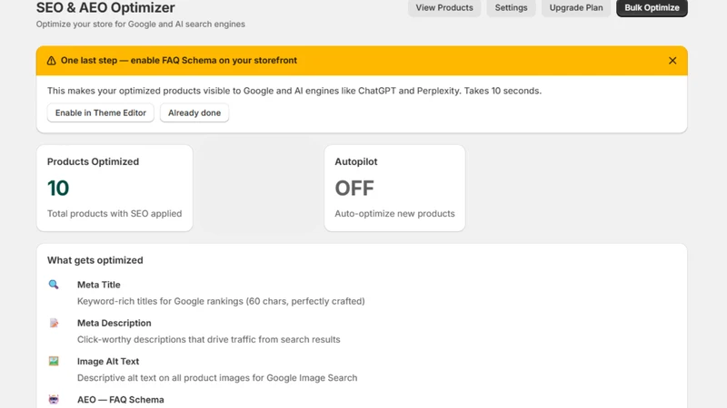 Axiom ‑ AI SEO & AEO Optimizer