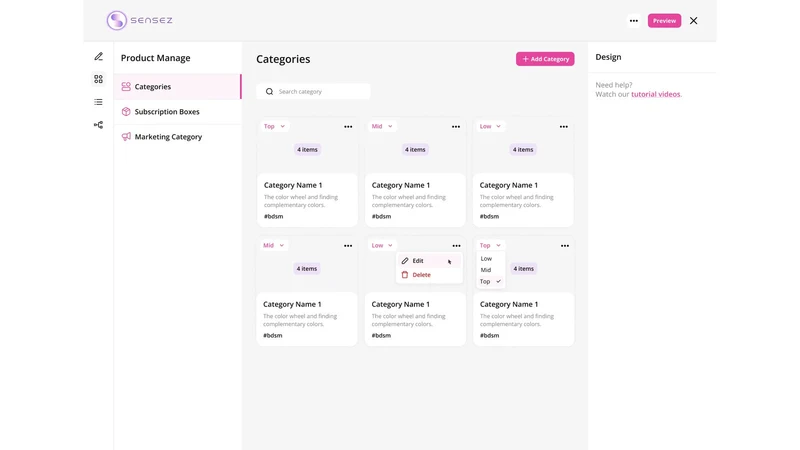 Sensez: product quiz builder