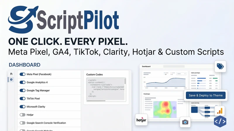 ScriptPilot ‑ Pixels & Scripts