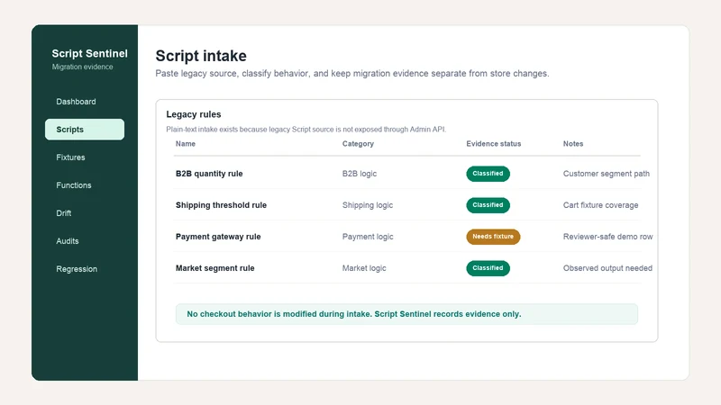 Script Sentinel
