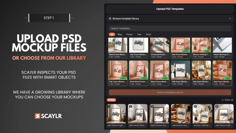 Scaylr ‑ POD Listing Generator