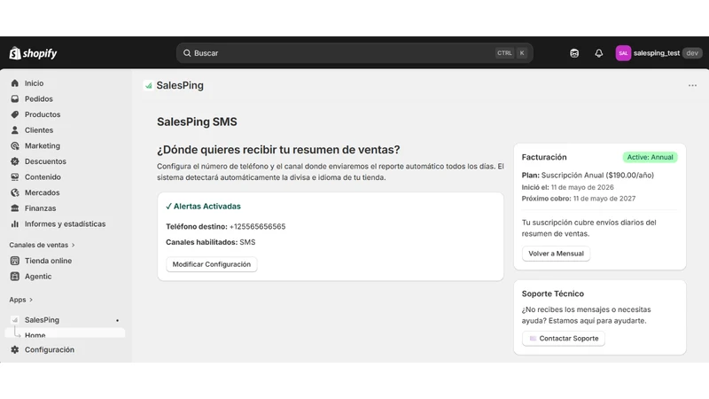 SalesPing ‑ Whatsapp and SMS