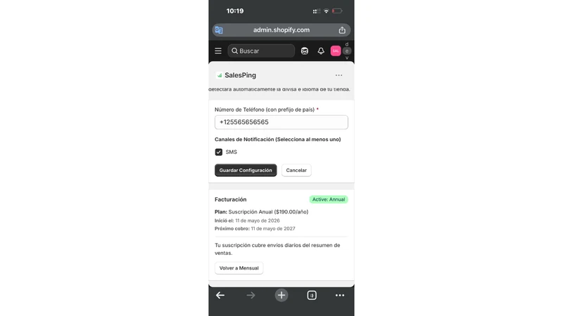 SalesPing ‑ Whatsapp and SMS