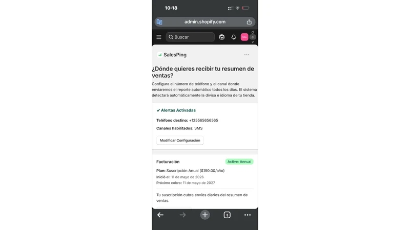 SalesPing ‑ Whatsapp and SMS