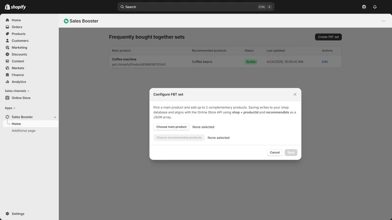 Apex Sales Booster