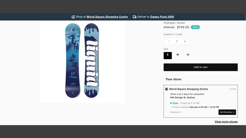 SAAS: Pickup + Store Finder