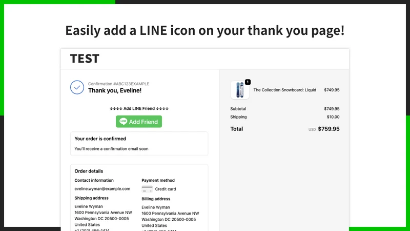 UR: Smart Thanks LINE Icon