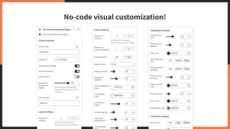 UR: Smart Restaurant Menu