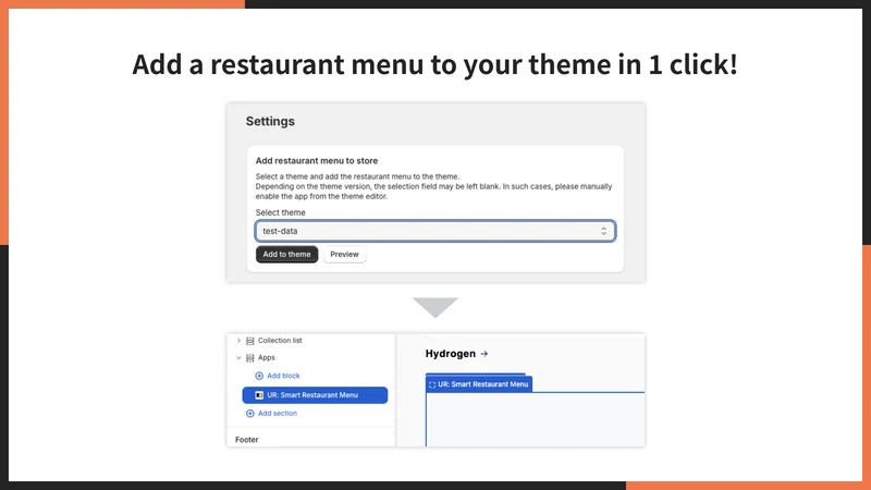 UR: Smart Restaurant Menu