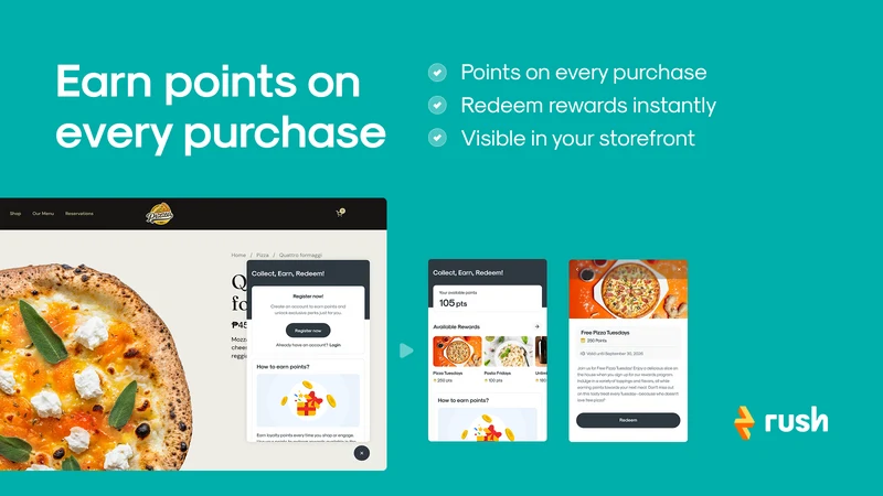 RUSH: Loyalty Points & Rewards