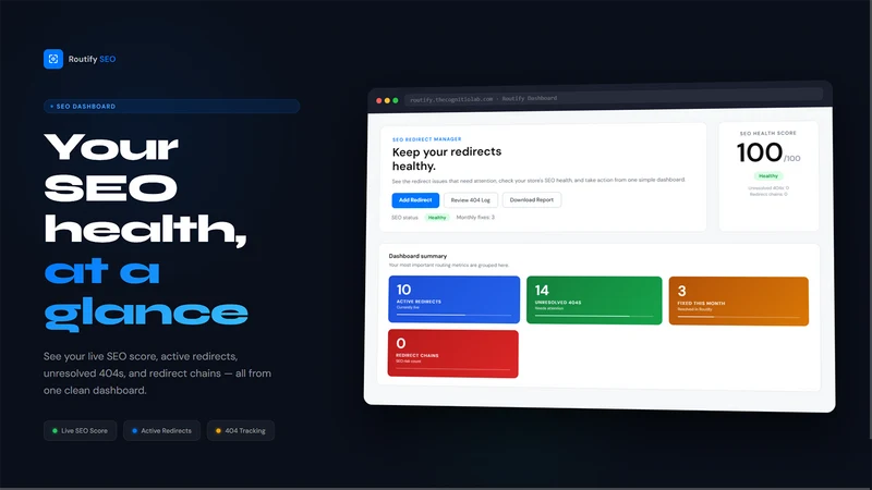 Routify: 301 & 404 Redirects