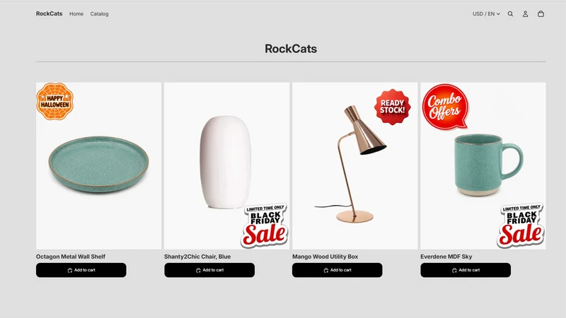 RC Product Labels & Badges