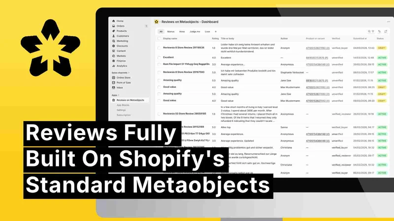 FiveOh Reviews on Metaobjects