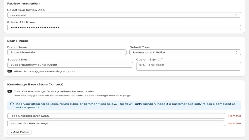 Review Hero: AI Replies