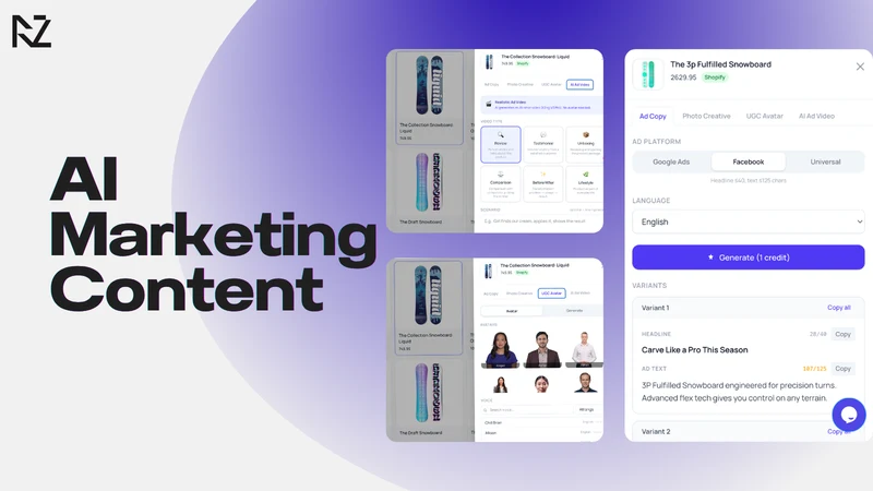 Revenza: Product content & SEO