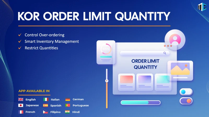 KOR Order Limits Quantity