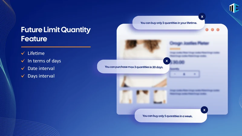 KOR Order Limits Quantity