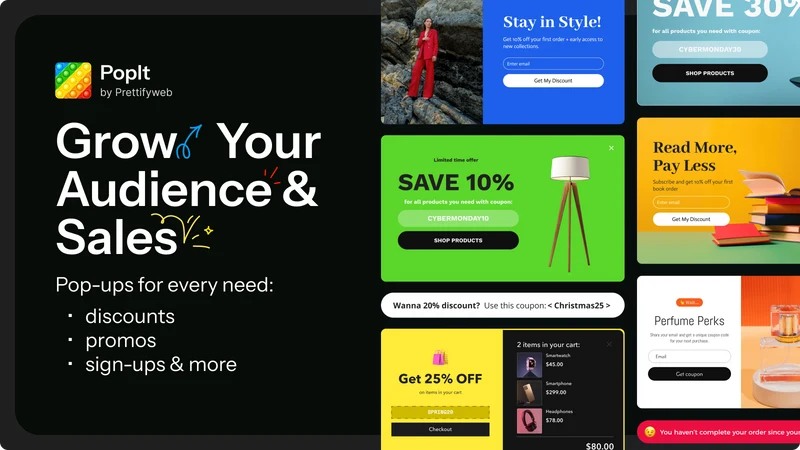 PopIt: Popups & Email Pop Up