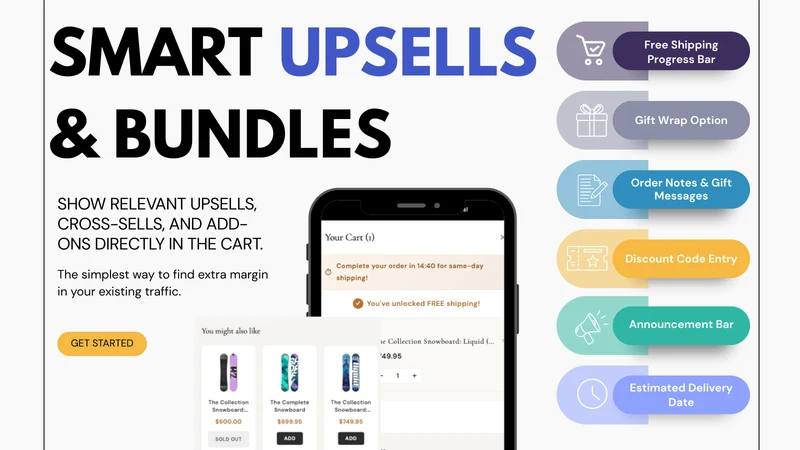 OrderMe ‑ Cart Upsell