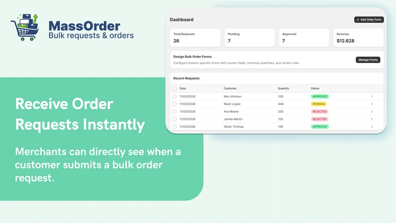 MassOrder: Accept Bulk Orders