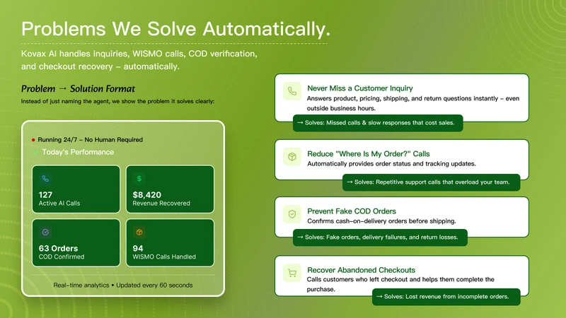 K: WhatsApp Business, Voice AI
